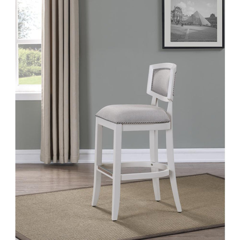 Beverly 26" Stool - Off White Finish