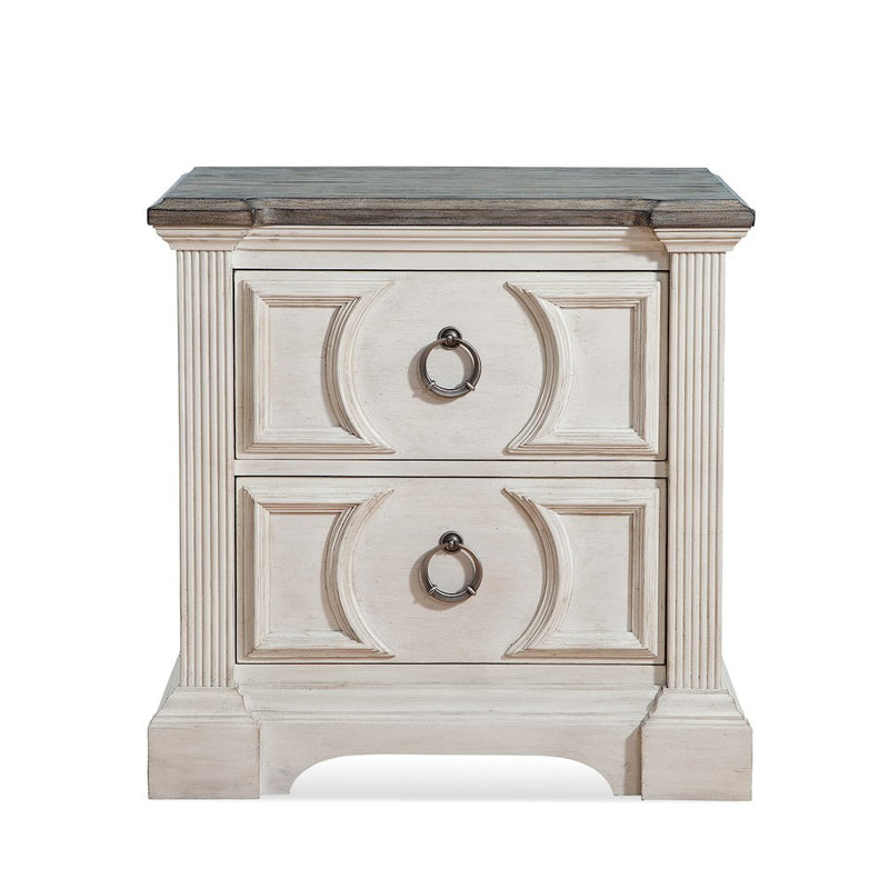 Brighten Nightstand - Antique White