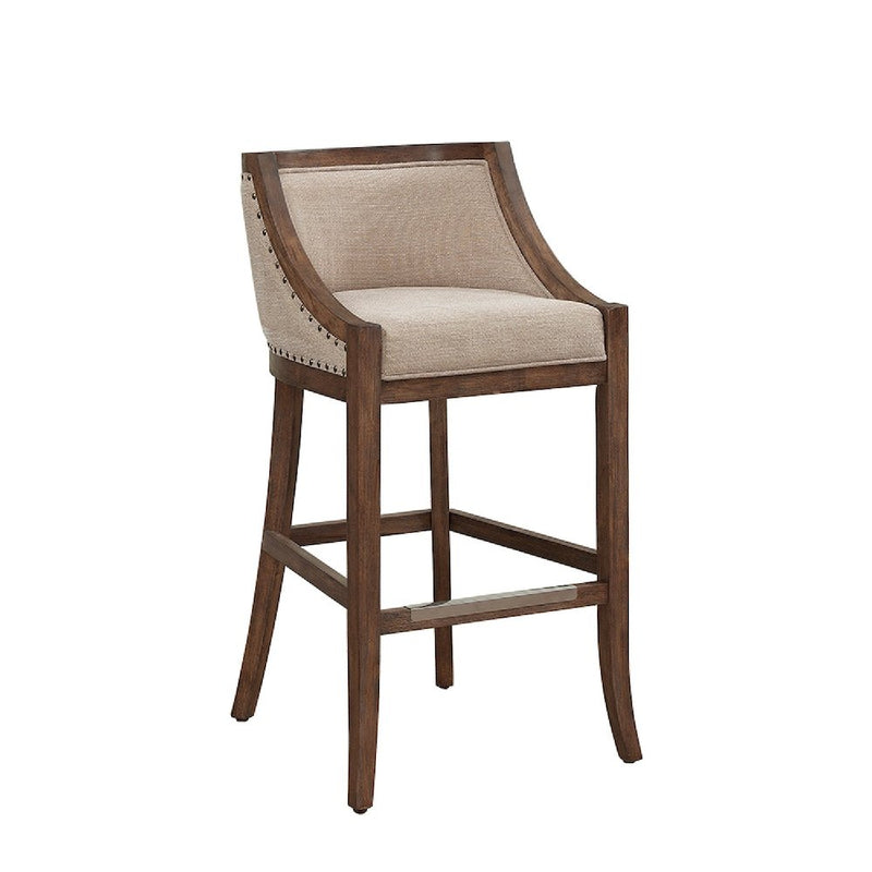 Michelle 30" Bar Stool - Warm Brown