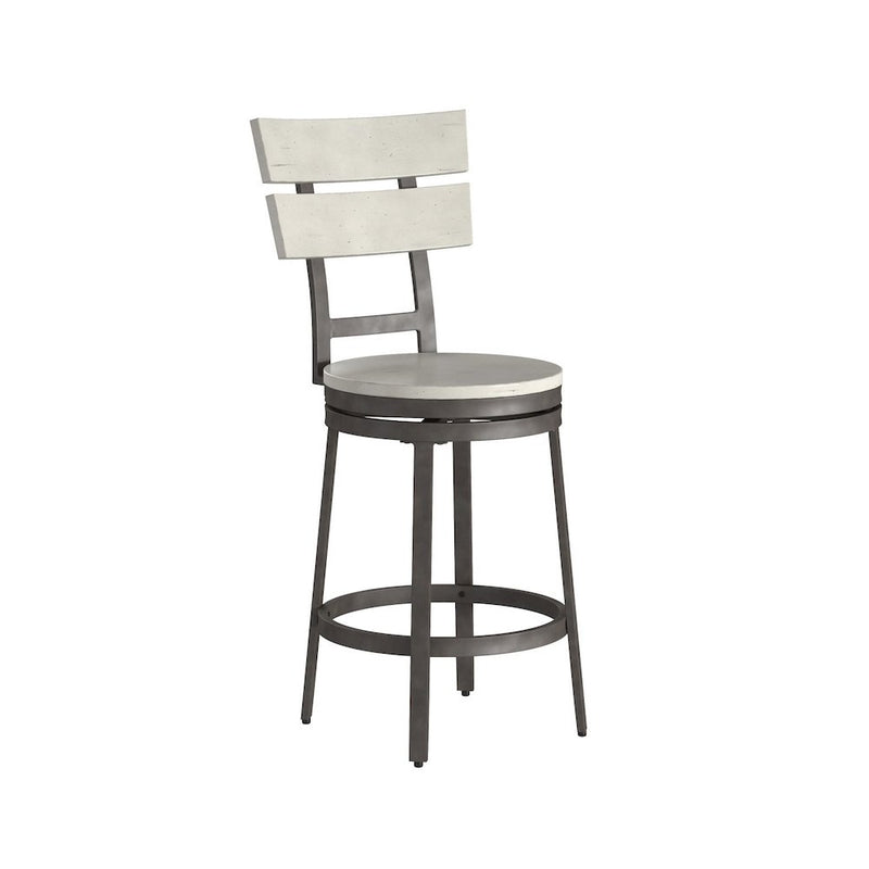 Wilson 24" Swivel Stool - Middle Gray