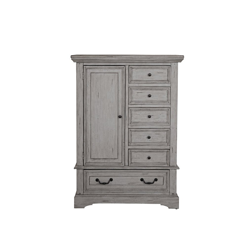 Stonebrook Gentleman's Chest - Light Distressed Antique Gray