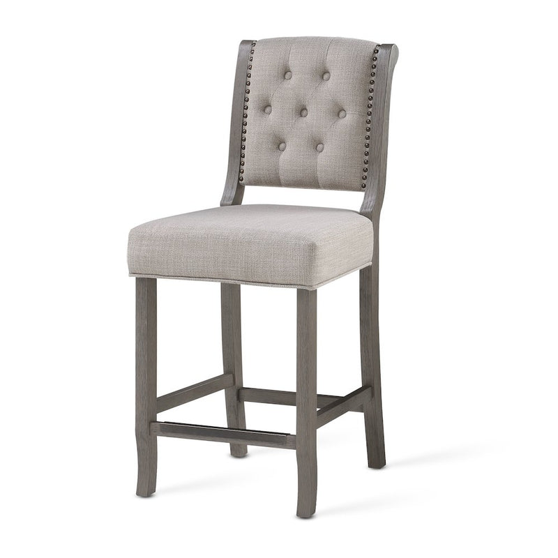 Luxe 26" Stool - Gray