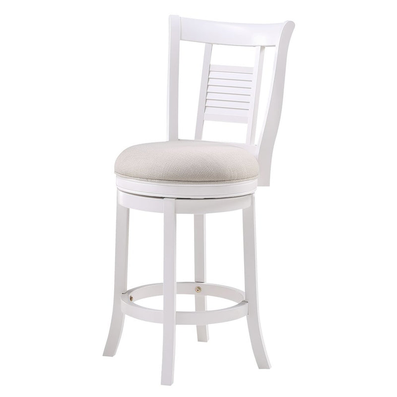 Palmer 26" Swivel Stool - Antique White