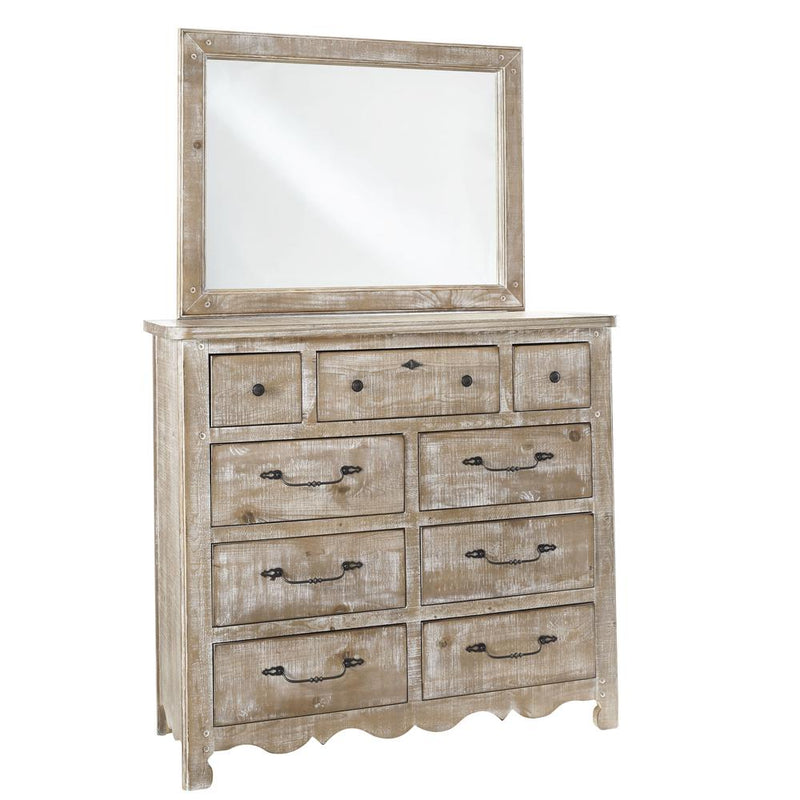 Drawer Dresser & Mirror