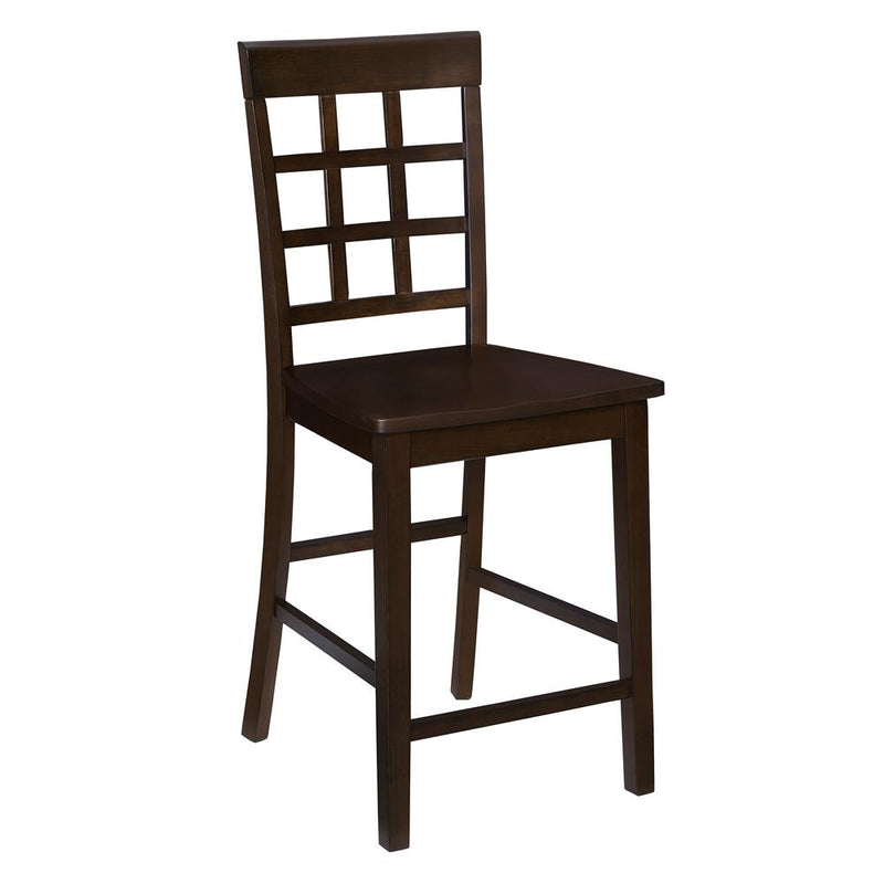 Window Pane Counter Chair, Set of 2