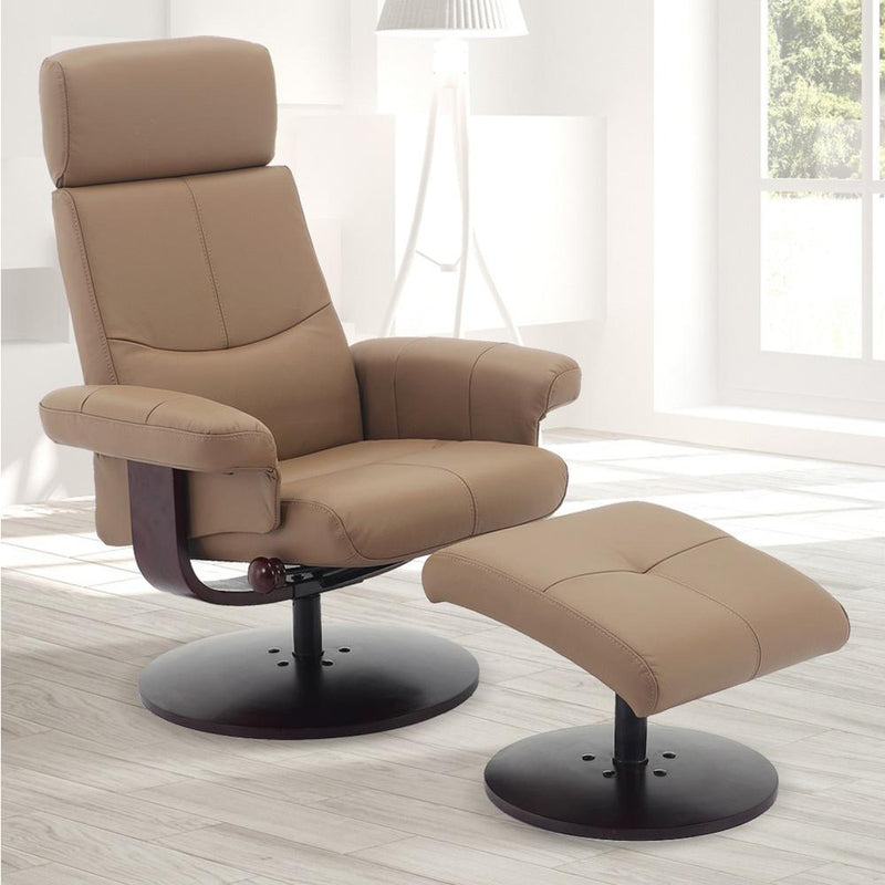 Relax-R™ Regina Recliner Camel Polyurethane