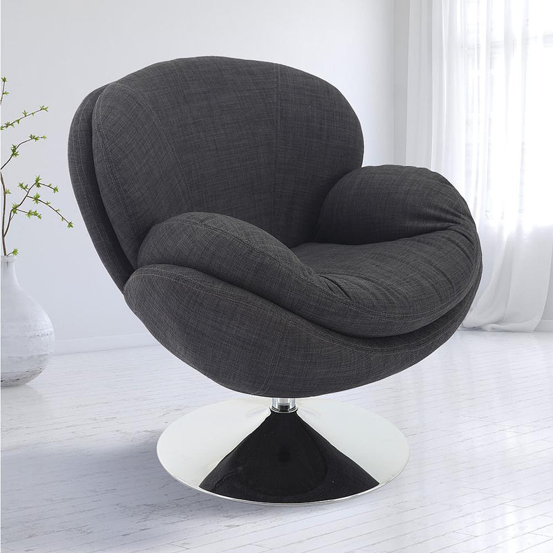 Relax-R™ Strand Leisure Accent Chair in Anthracite Fabric