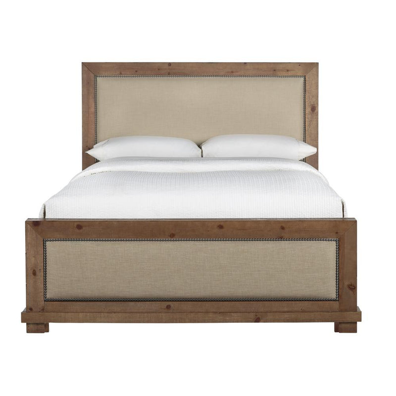 Queen Upholstered  Bed