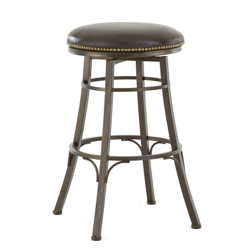 Bali Backless Swivel Bar Stool