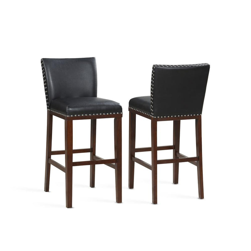 Tiffany Black KD Bar Stool - set of 2