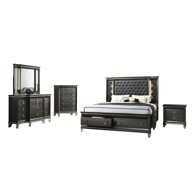 5PC Queen  Bedroom Set