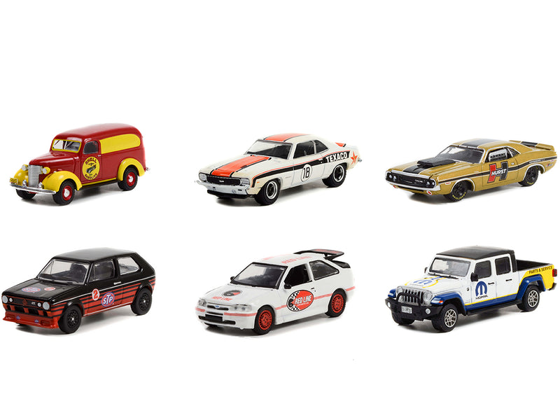 Running on Empty 6 piece Set Series 14 1/64 Diecast Model Cars by Greenlight