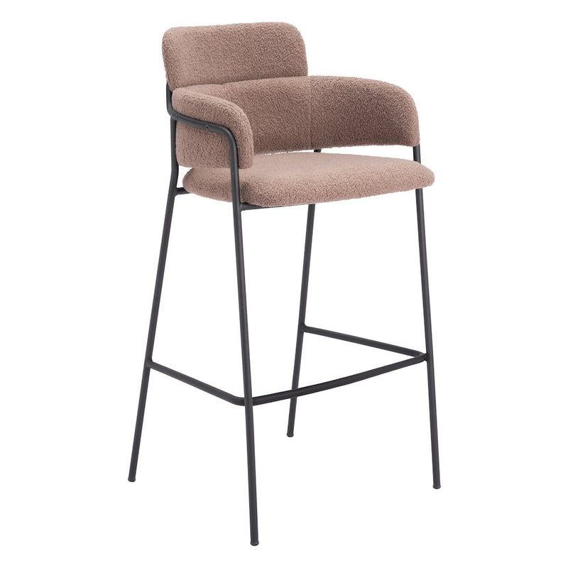 Marcel Barstool (Set of 2) Brown