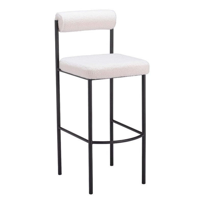 Livorno Barstool (Set of 2) Ivory