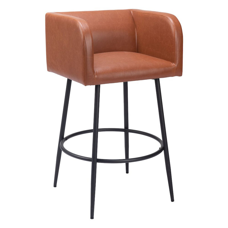 Horbat Barstool (Set of 2) Brown