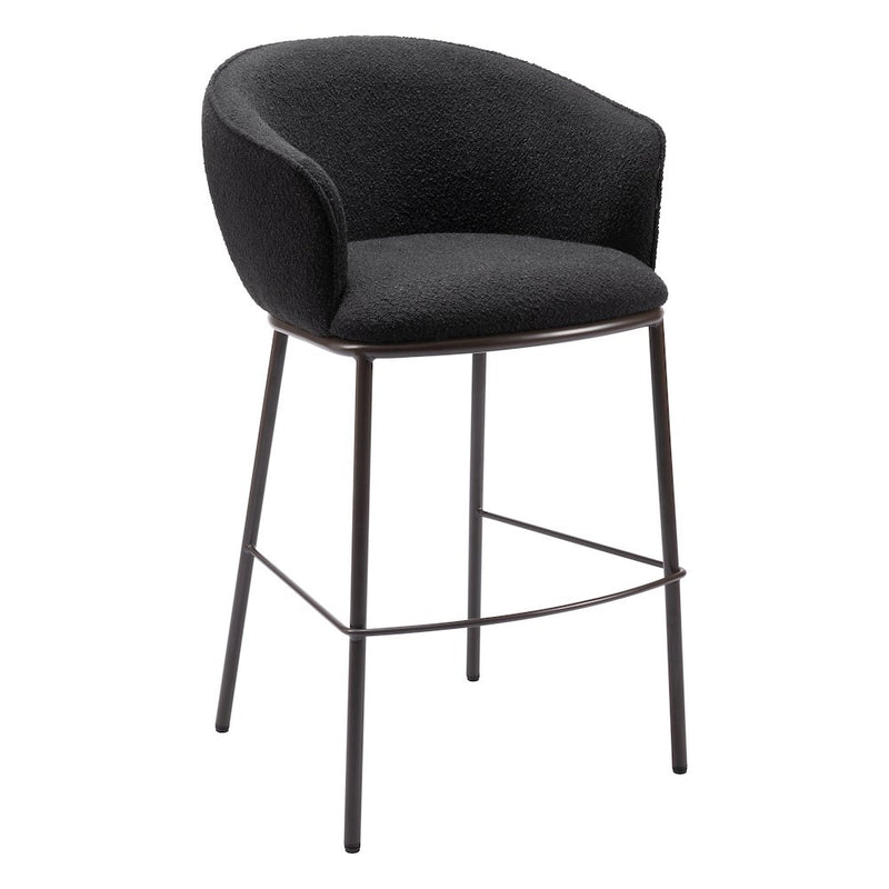 Essen Barstool Black & Bronze