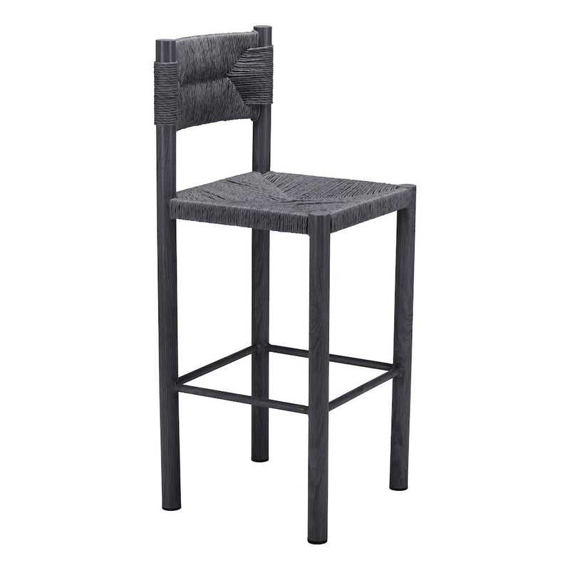 Iska Barstool (Set of 2) Black