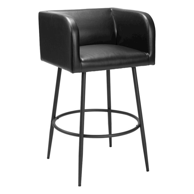 Horbat Barstool (Set of 2) Black