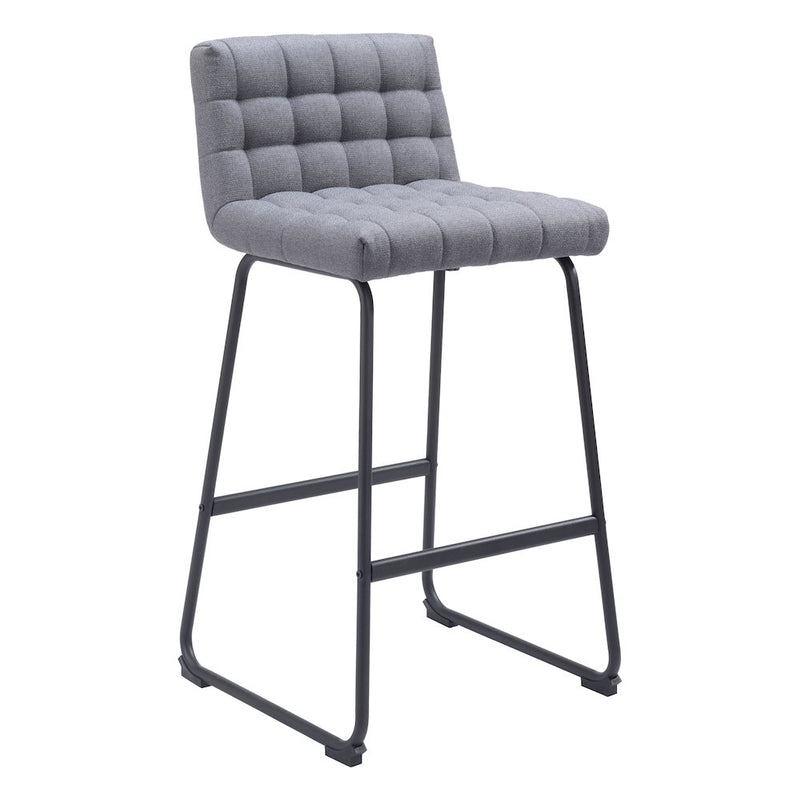 Pago Barstool (Set of 2) Gray