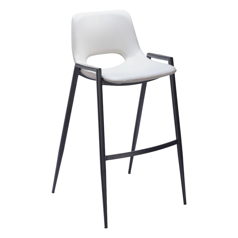 Desi Barstool (Set of 2) White