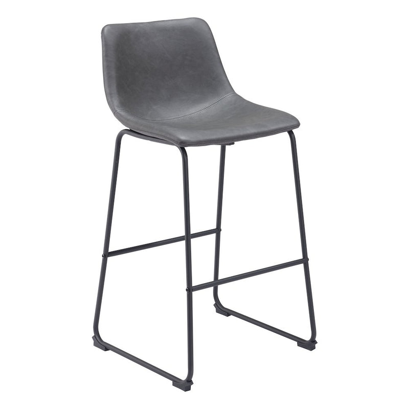 Smart Barstool (Set of 2) Charcoal