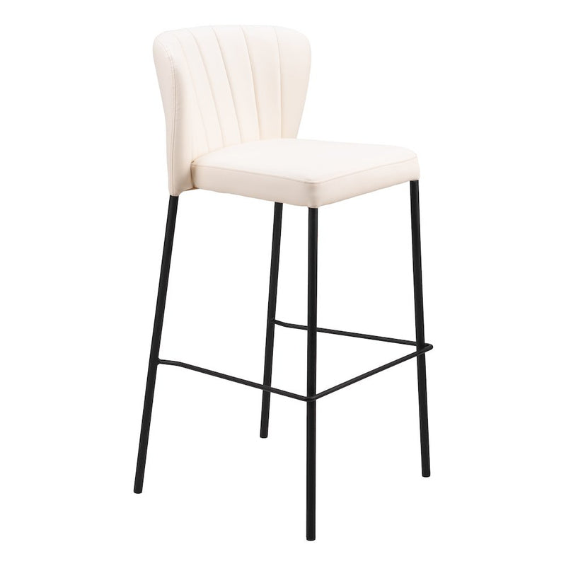 Linz Barstool (Set of 2) Cream