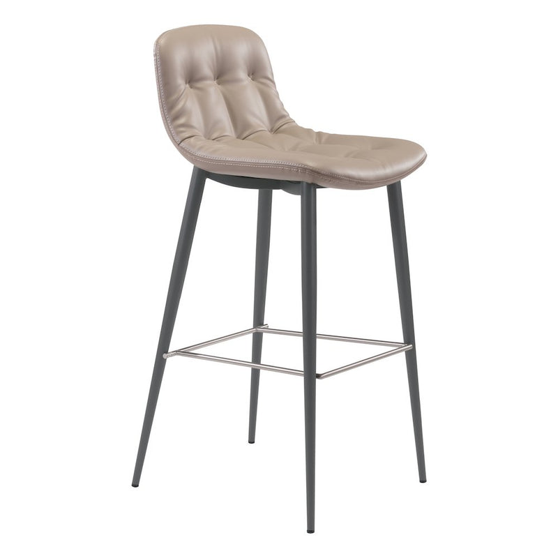 Tangiers Barstool (Set of 2) Taupe