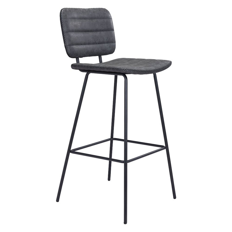 Boston Barstool (Set of 2) Vintage Black