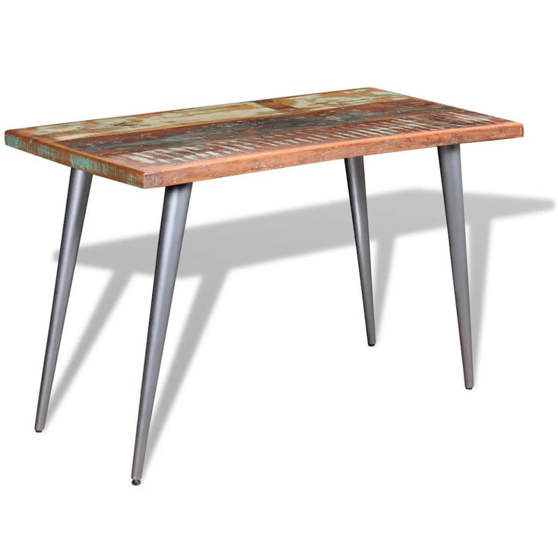 vidaXL Dining Table Solid Reclaimed Wood 47.2"x23.6"x30", 244242