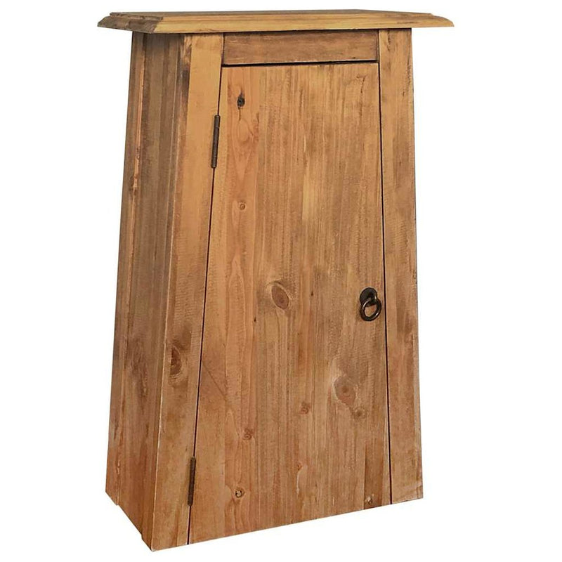 vidaXL Bathroom Wall Cabinet Solid Recycled Pinewood 16.5"x9.1"x27.6", 246039