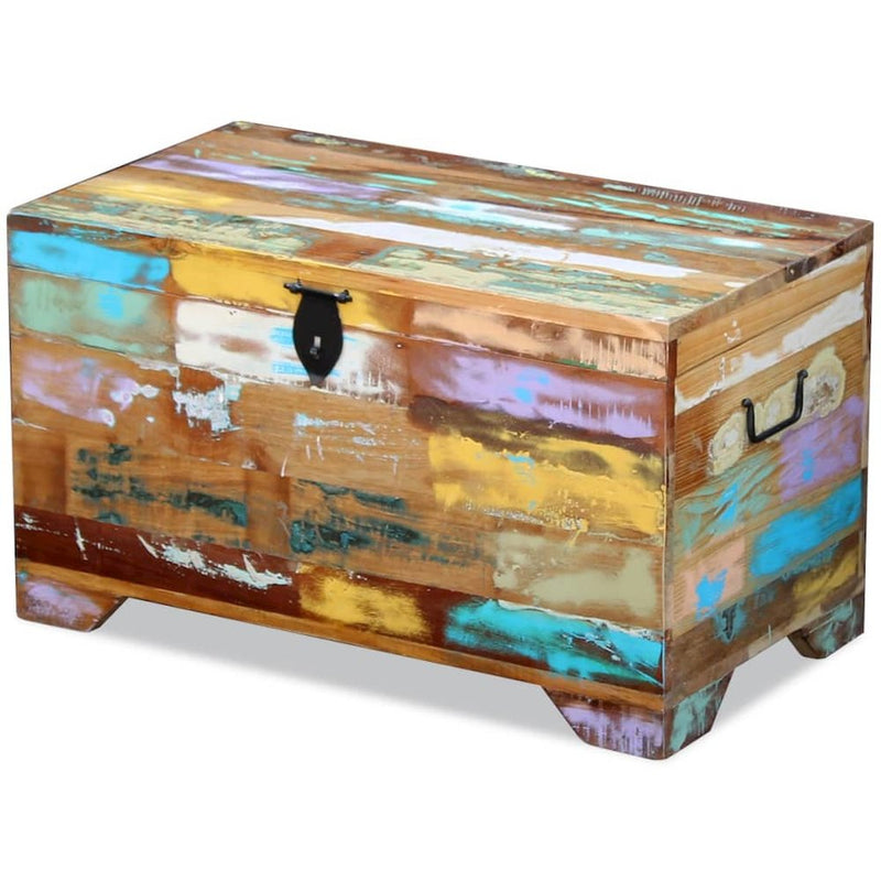 vidaXL Storage Chest Solid Reclaimed Wood, 243277