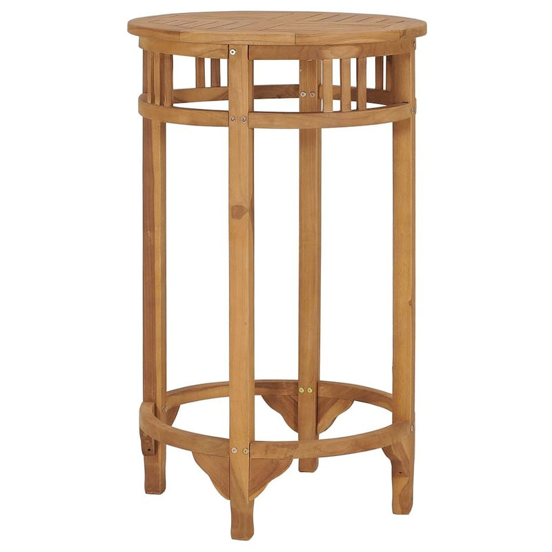 Bar Table ÃƒËœ 23.6" Solid Wood Teak