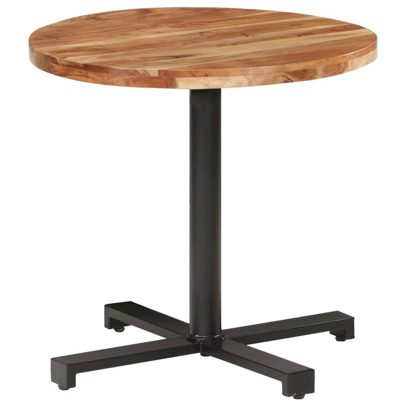 Bistro Table Round ÃƒËœ31.5"x29.5" Solid Acacia Wood