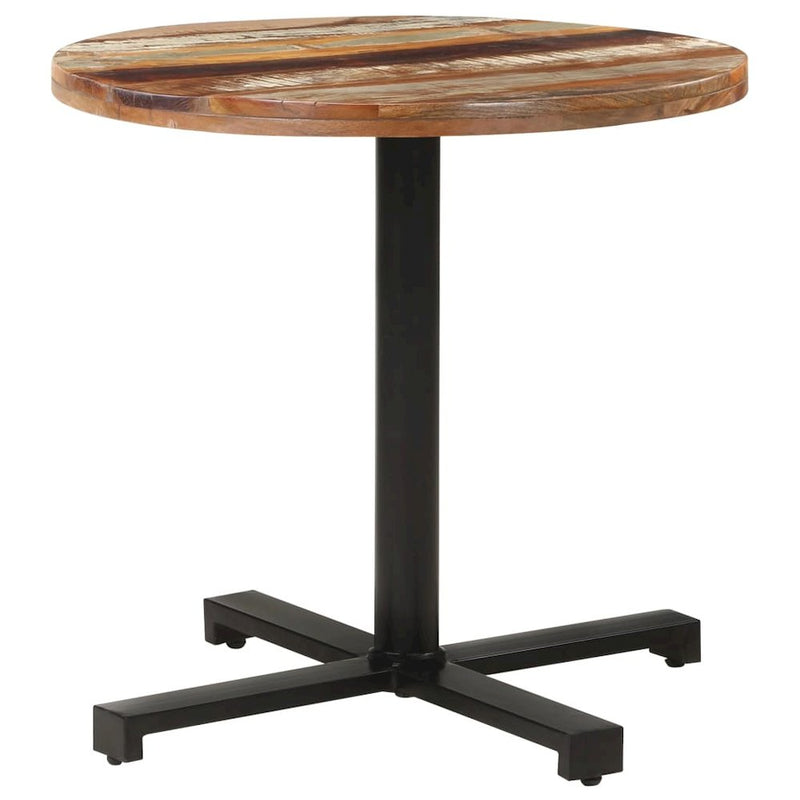 Bistro Table Round ÃƒËœ31.5"x29.5" Solid Reclaimed Wood