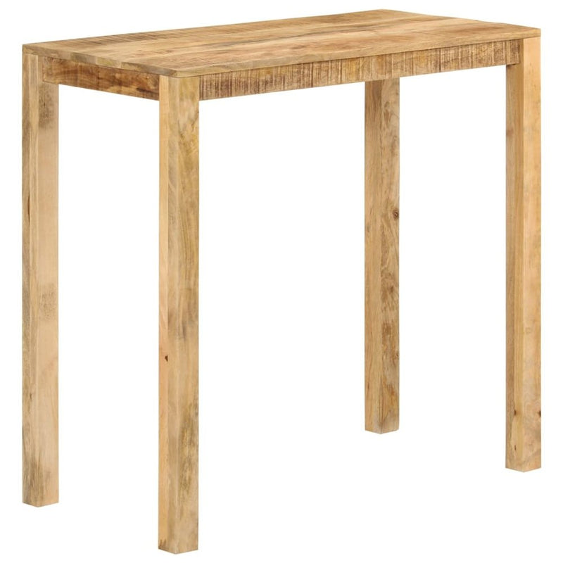 Bar Table 44.1"x21.7"x42.5" Solid Wood Mango