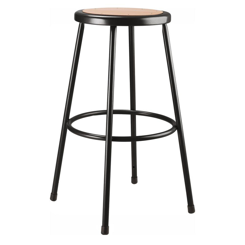 NPSÂ® 30" Heavy Duty Steel Stool, Black