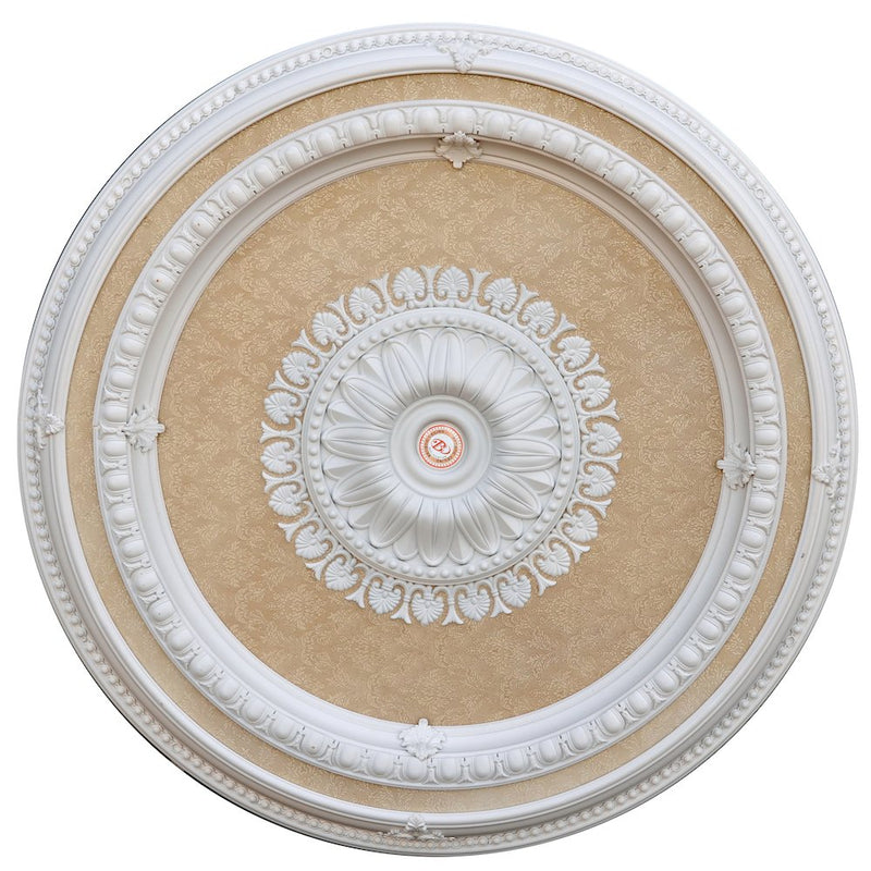 Blanco Round Chandelier Ceiling Medallion 47