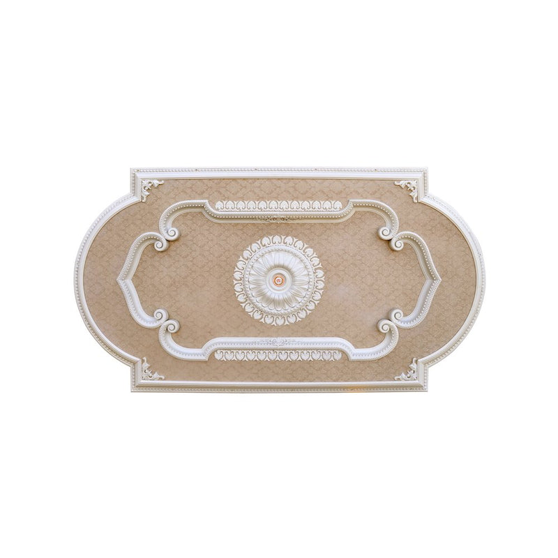 Blanco Rectangular Chandelier Ceiling Medallion 94 inches