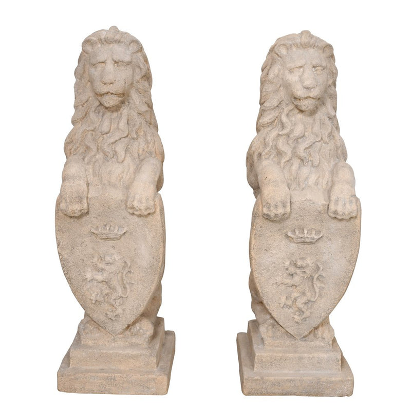 Heraldic Lion Set of 2 (KIT)