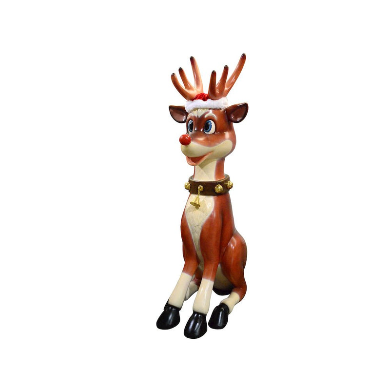 Majestic Funny Reindeer 7ft