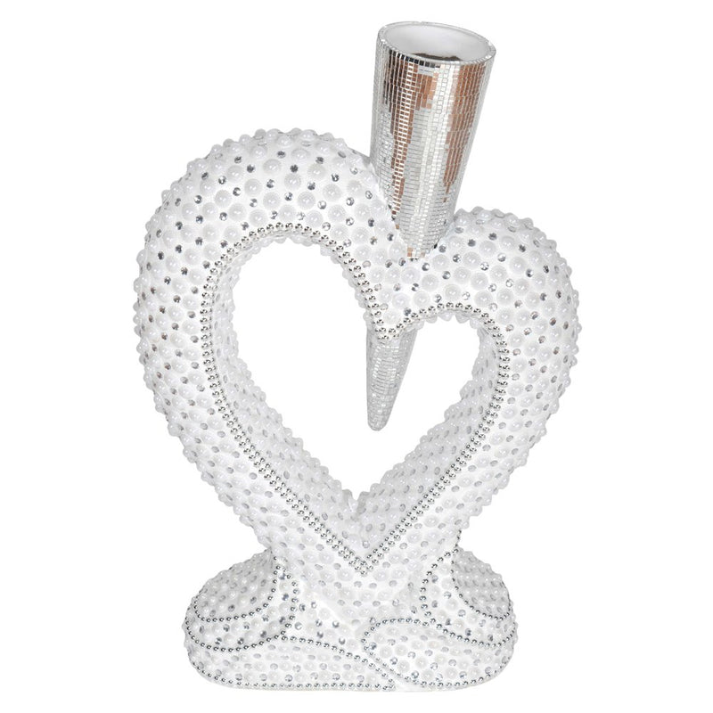 Crystal Heart Vase