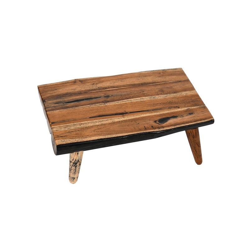 Teak Parisian Style 20X16X8 Inches Cutting Board With Natural Legs