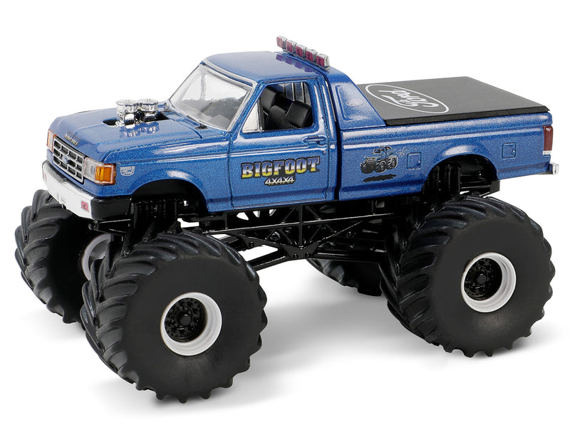 1987 Ford F-250 Monster Truck Blue Metallic "Bigfoot