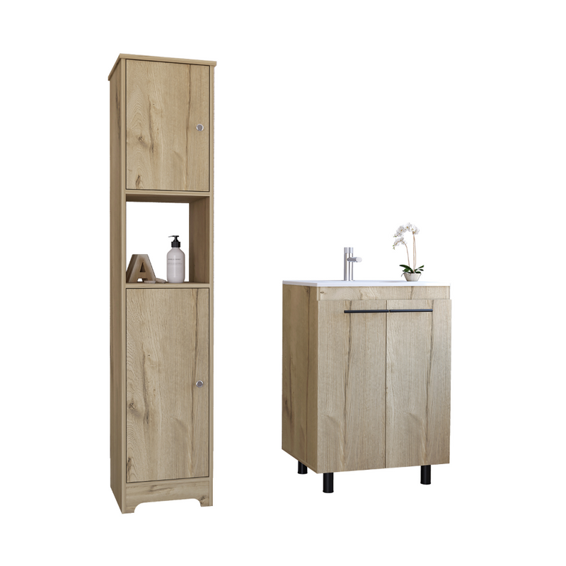 Hartford 2 Piece Bathroom Set