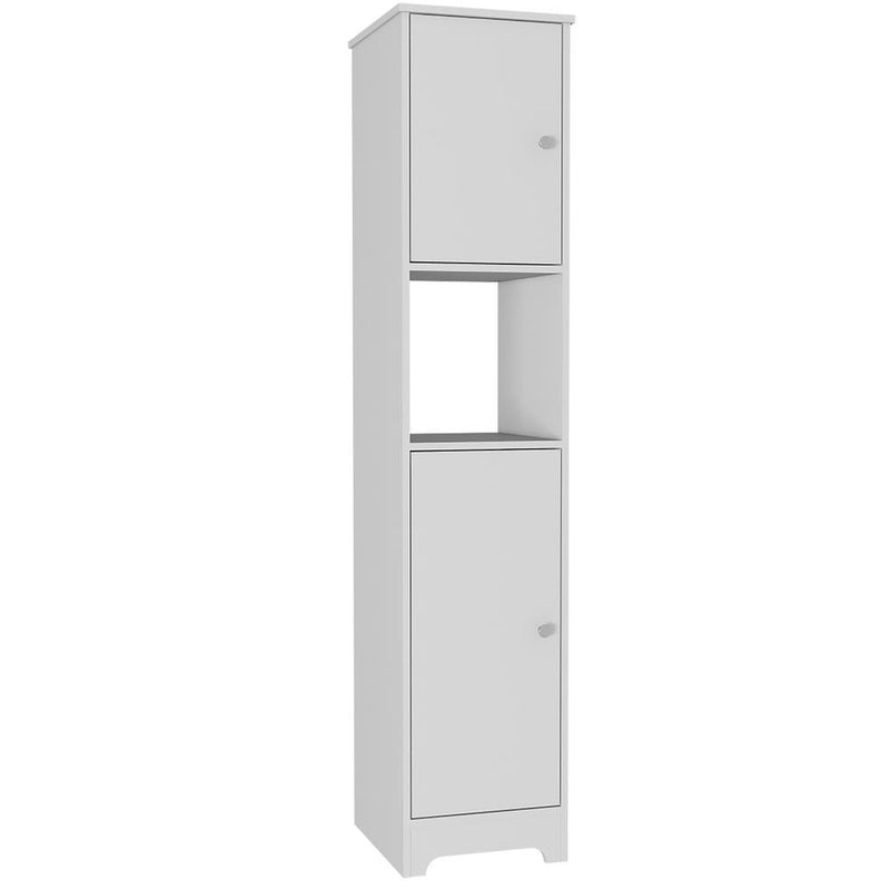 Yaka Linen Cabinet White