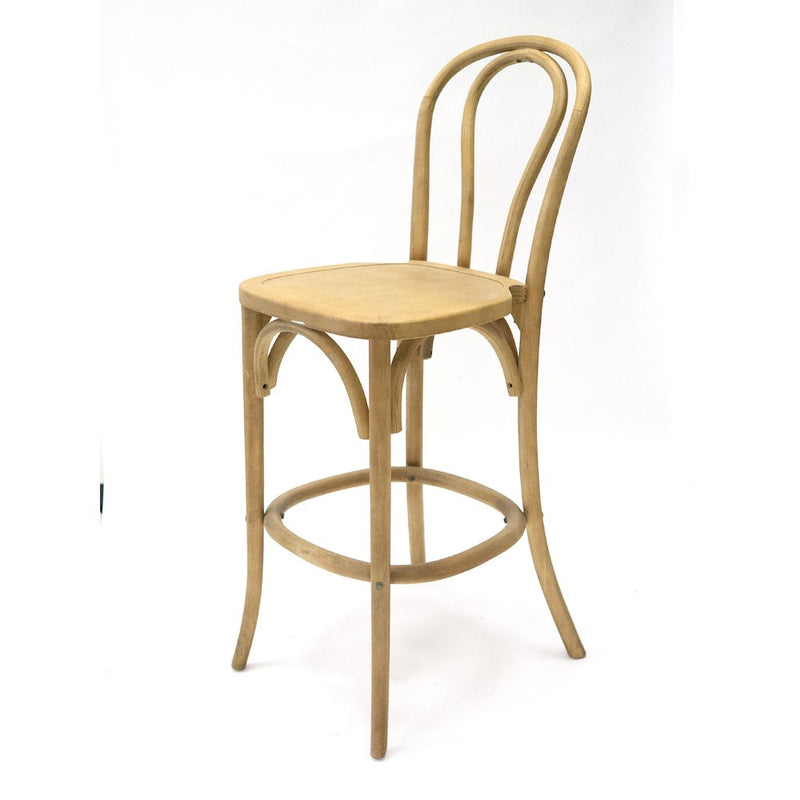 Commerical Seating Products Bentwood Tinted Raw Bar Stool Chairs