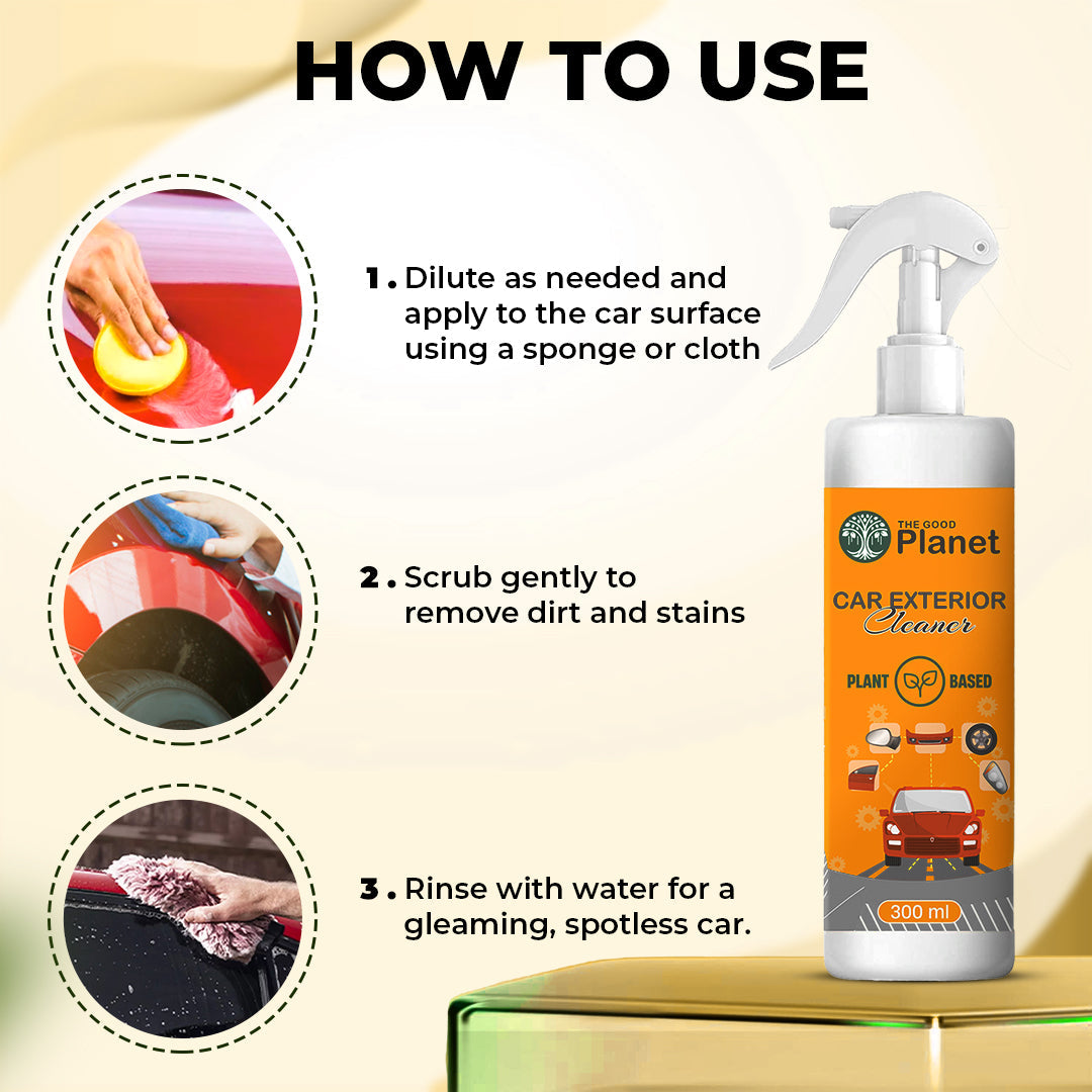 Car Exterior Cleaner For Shiny Car, 300ml