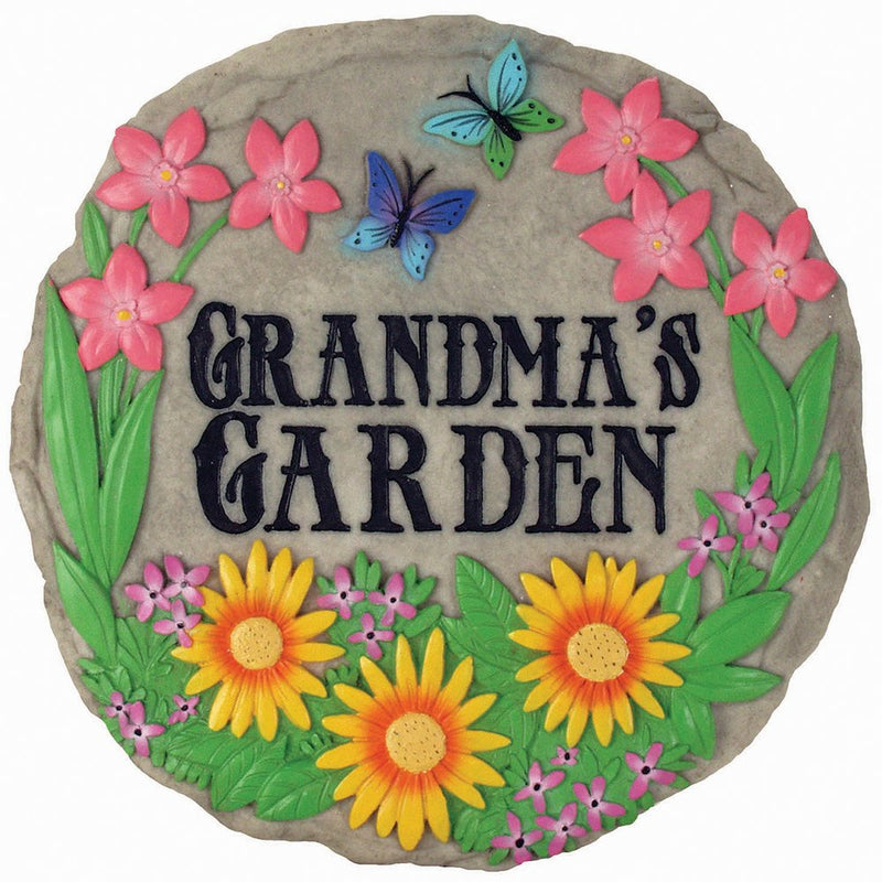 GRANDMA'S GARDEN STEPPING STONE