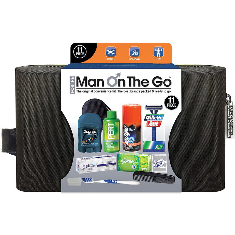 Man On the Go 13 Piece Travel Kit