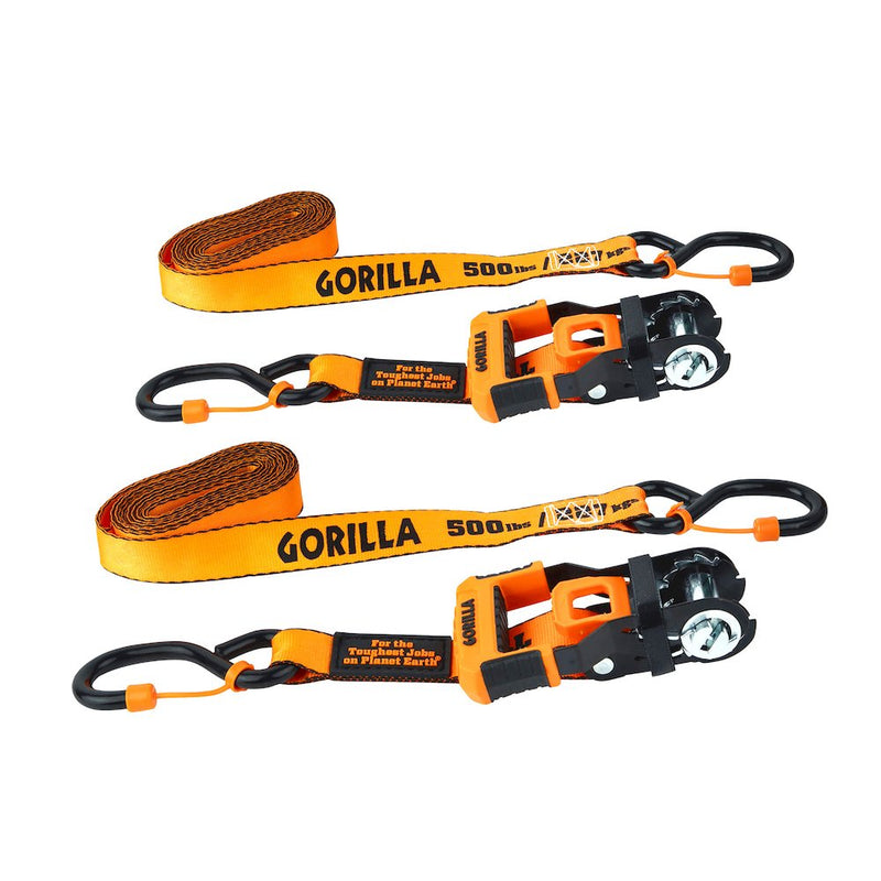 Gorilla 2Pk 1X12 Ratchet Strap